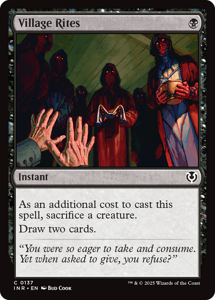 Village Rites [Innistrad Remastered] | Odin's Place