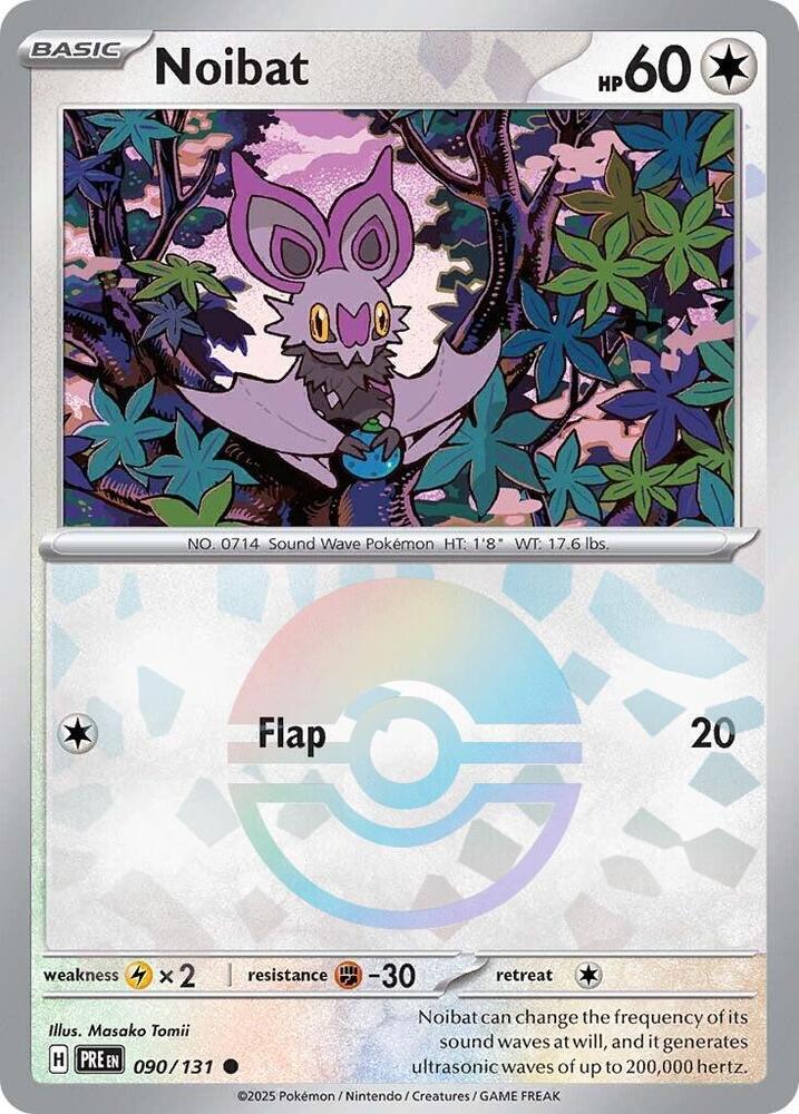 Noibat (090/131) (Poke Ball Pattern) [Scarlet & Violet: Prismatic Evolutions] | Odin's Place