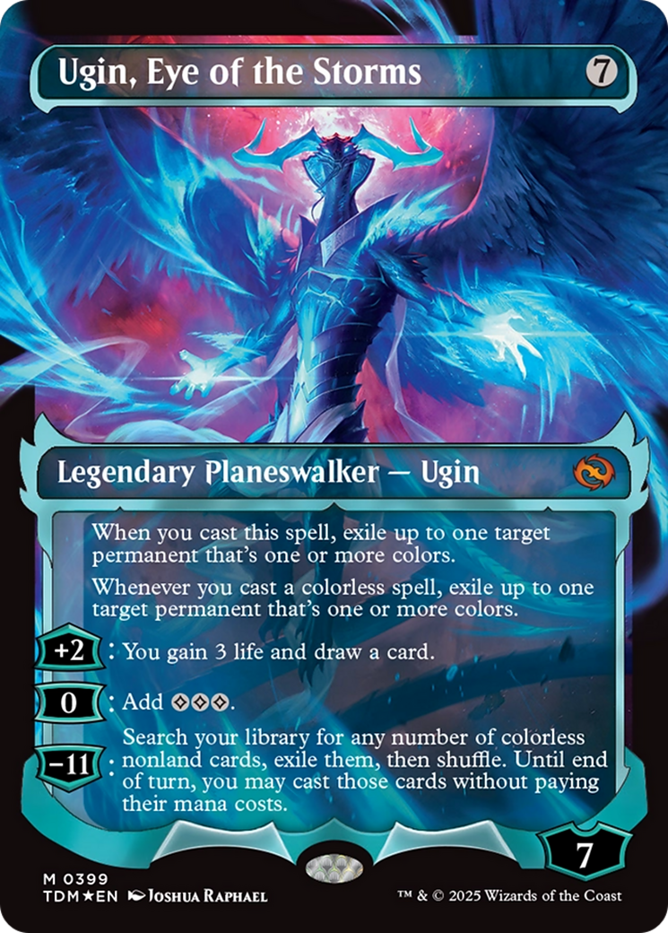 Ugin, Eye of the Storms (Showcase) [Tarkir: Dragonstorm] | Odin's Place
