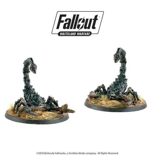 Fallout Wasteland Warfare: Creatures - Radscorpions | Odin's Place