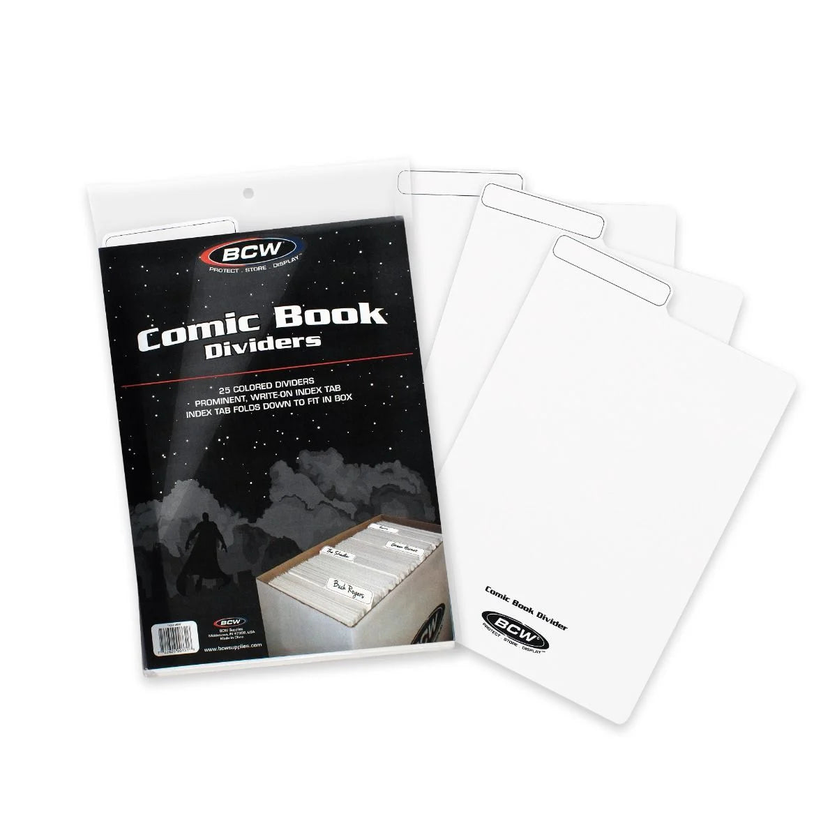 BCW Comic Book Dividers - White | Odin's Place