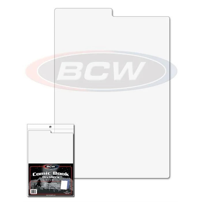 BCW Comic Book Dividers (25 pack) | Odin's Place