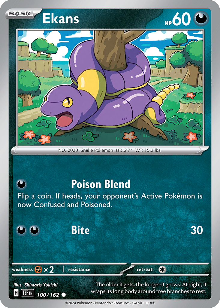 Ekans (100/162) [Scarlet & Violet: Temporal Forces] | Odin's Place