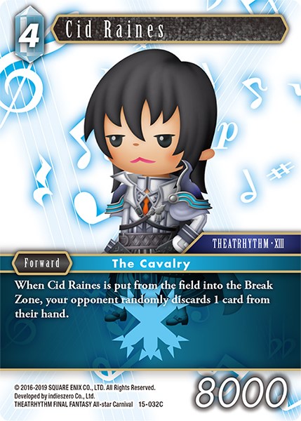 Cid Raines [Crystal Dominion] | Odin's Place