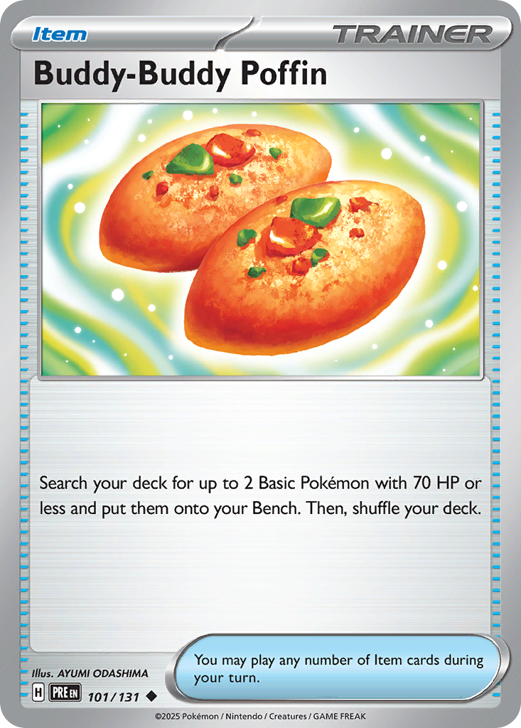Buddy-Buddy Poffin (101/131) (Poke Ball Pattern) [Scarlet & Violet: Prismatic Evolutions] | Odin's Place