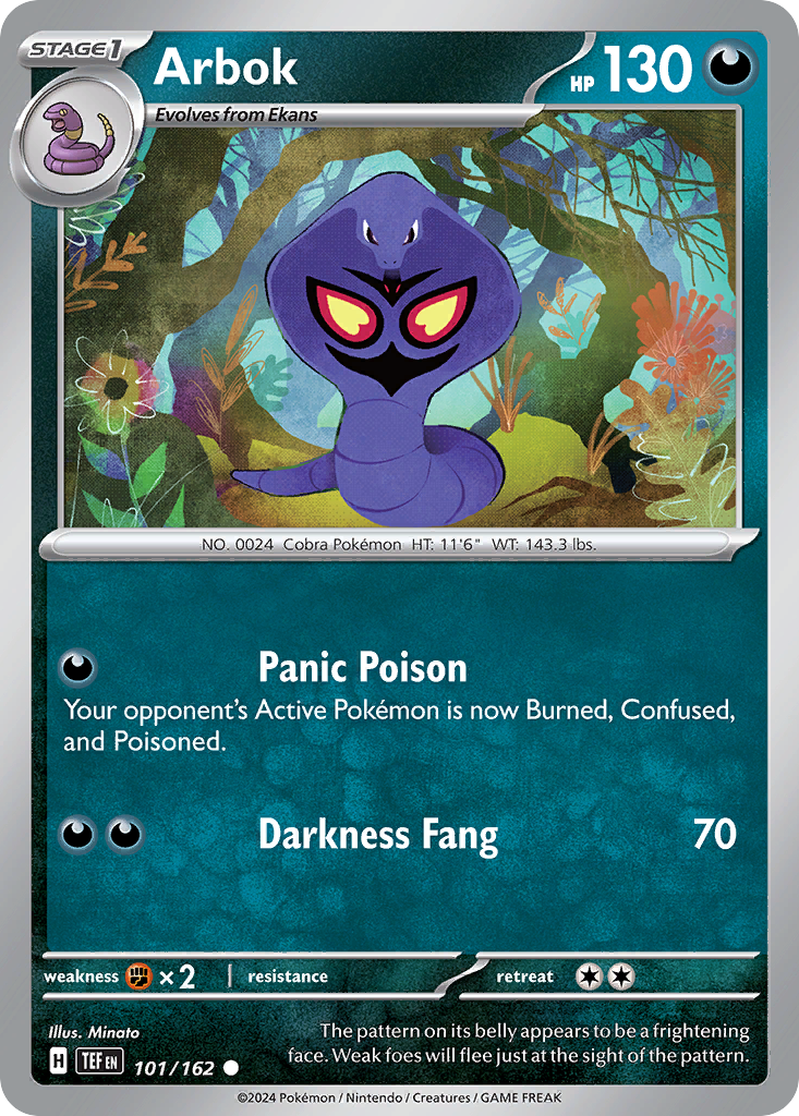 Arbok (101/162) [Scarlet & Violet: Temporal Forces] | Odin's Place