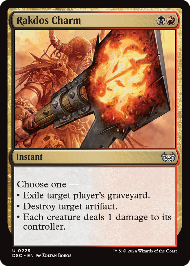 Rakdos Charm [Duskmourn: House of Horror Commander] | Odin's Place