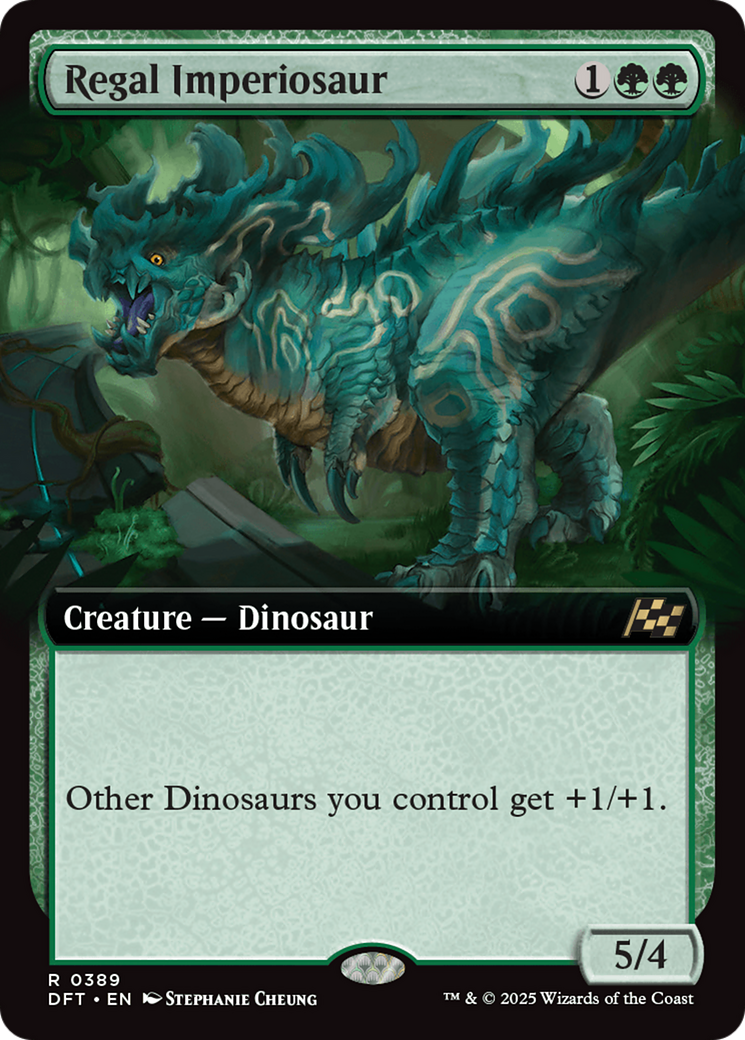 Regal Imperiosaur (Extended Art) [Aetherdrift] | Odin's Place