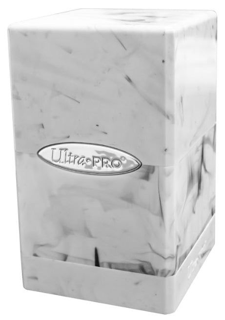 Marble Satin Tower - White / Black | Odin's Place