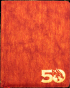 Dungeons & Dragons RPG: 50th Anniversary Book Cover | Odin's Place