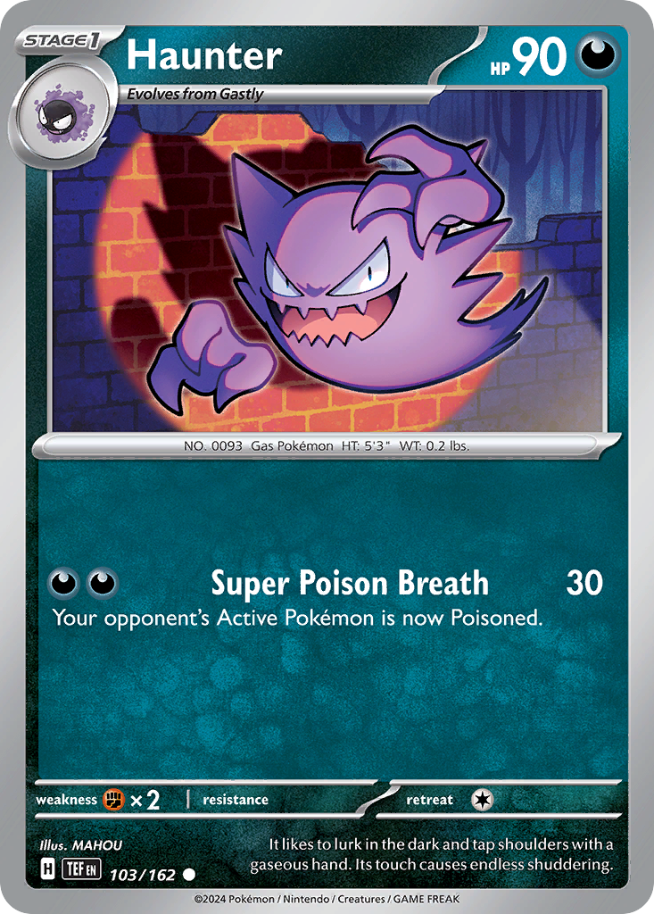 Haunter (103/162) [Scarlet & Violet: Temporal Forces] | Odin's Place