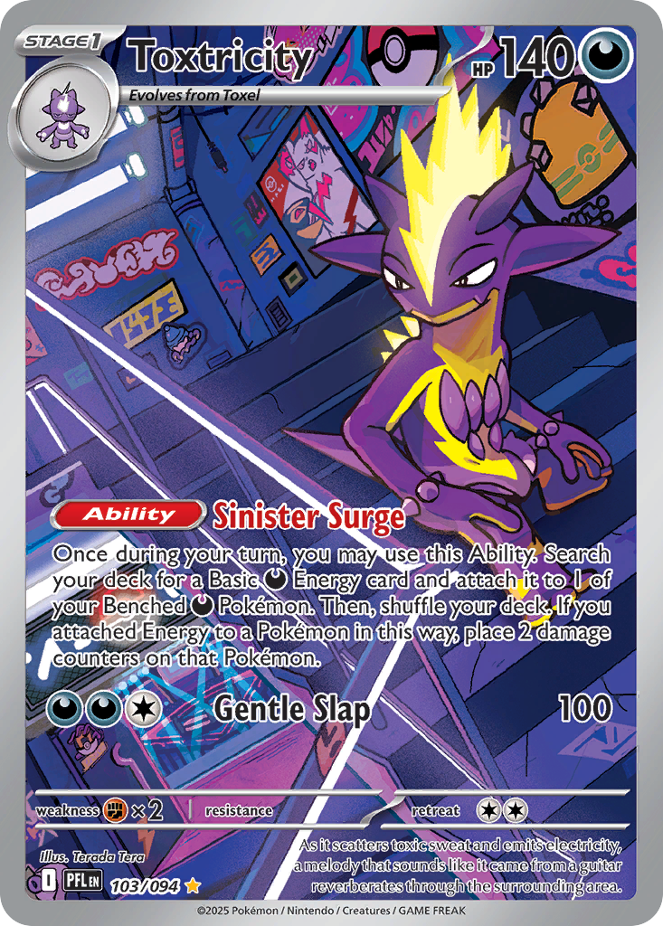 Toxtricity (103/094) [Mega Evolution: Phantasmal Flames] | Odin's Place