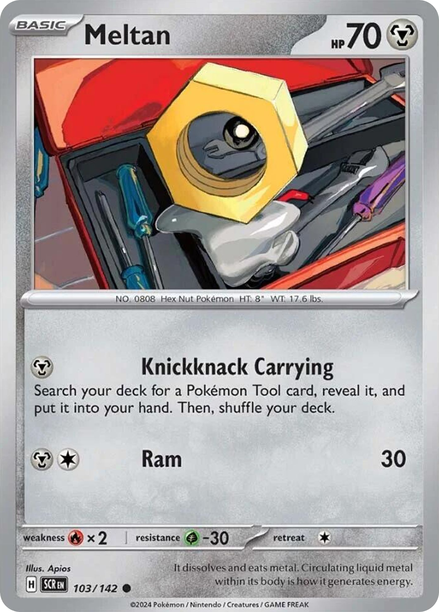 Meltan (103/142) [Scarlet & Violet: Stellar Crown] | Odin's Place