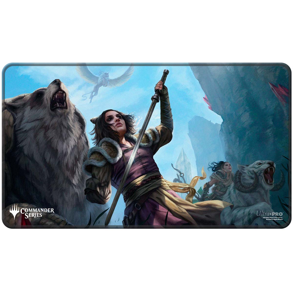 Magic the Gathering CCG: Commander Series - Release 3 - Enemy Color - Q3 2024 Stitched Edge Playmat Winota | Odin's Place