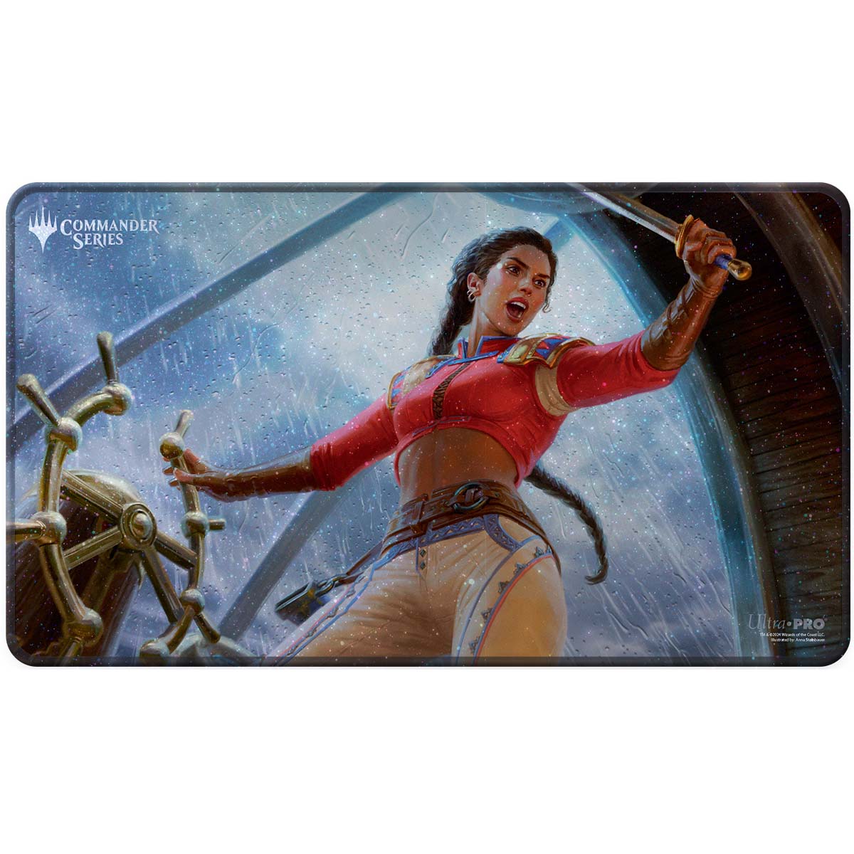 Magic the Gathering CCG: Commander Series - Release 3 - Enemy Color - Q3 2024 Holofoil Playmat Sisay | Odin's Place