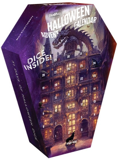 Halloween Advent Dice and Dice Accessories Calendar | Odin's Place