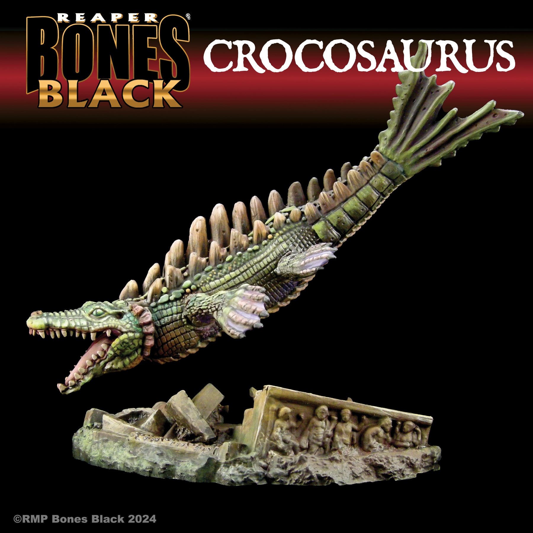 Bones Black: Crocosaurus Deluxe Boxed Set | Odin's Place