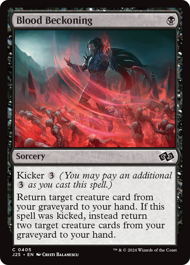 Blood Beckoning [Foundations Jumpstart] | Odin's Place