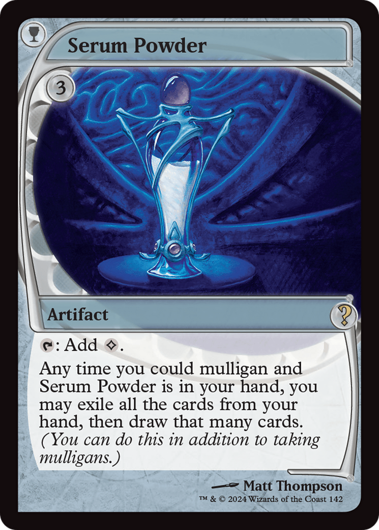 Serum Powder (Future Sight) [Mystery Booster 2] | Odin's Place