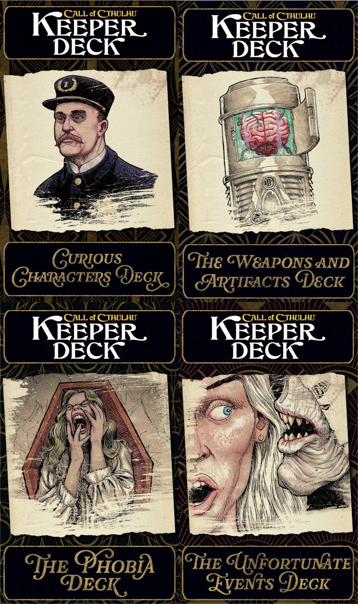 Call of Cthulhu: Keeper Decks 2nd Edition | Odin's Place