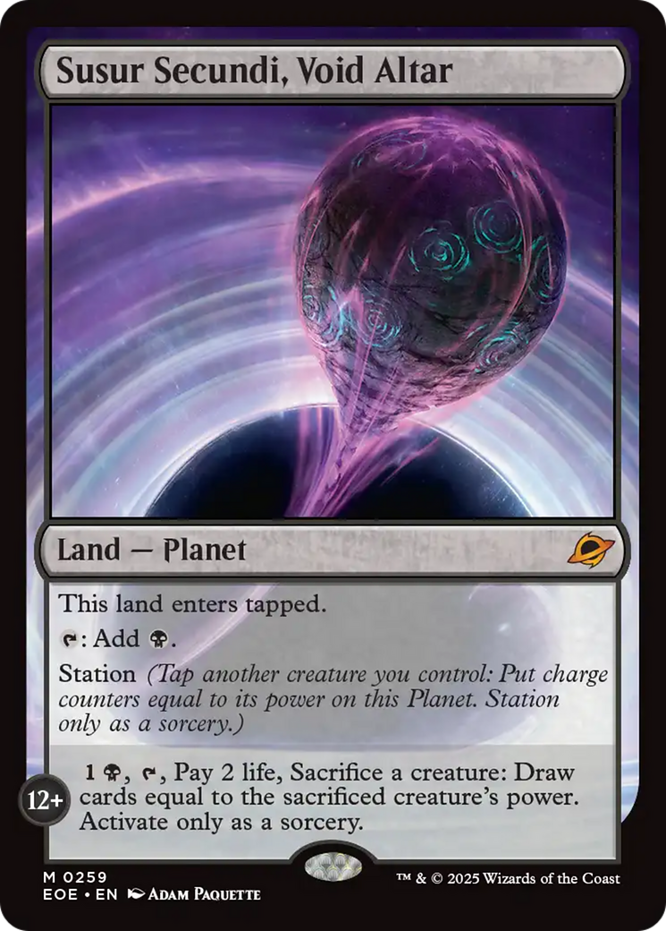 Susur Secundi, Void Altar [Edge of Eternities] | Odin's Place
