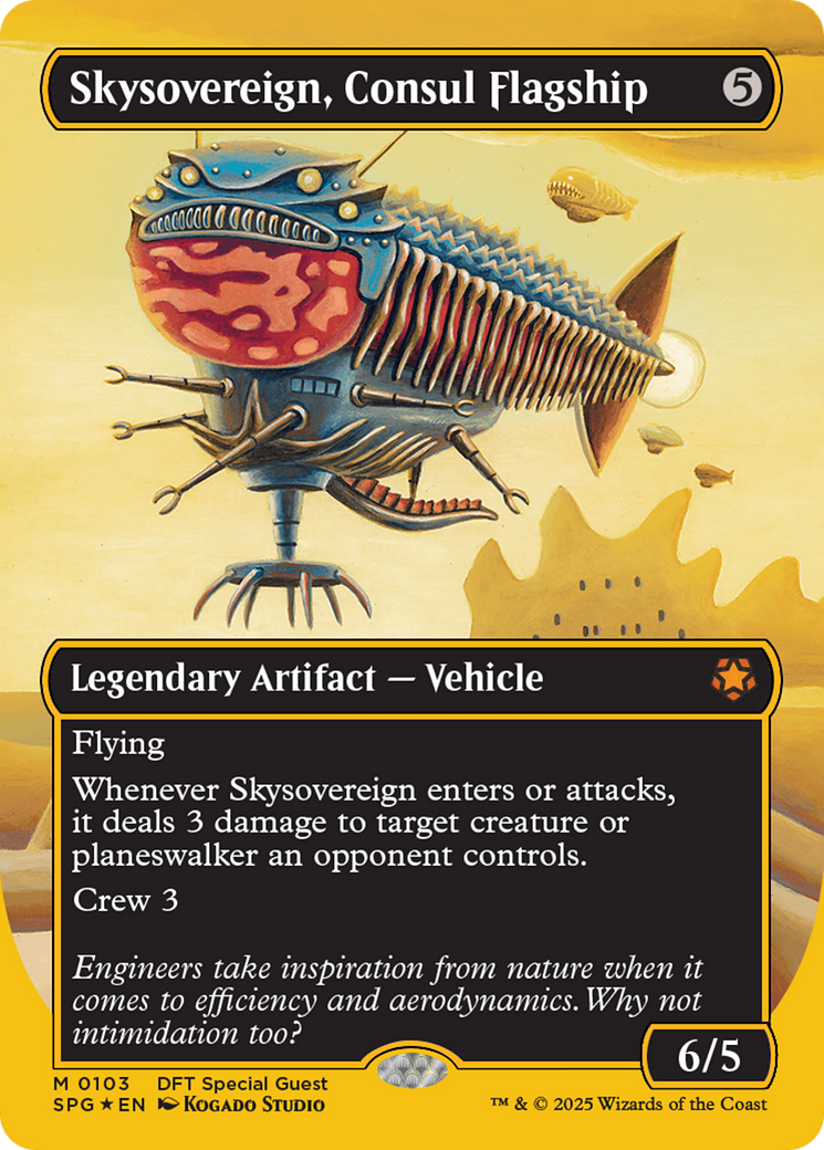 Skysovereign, Consul Flagship (First-Place Foil) [Aetherdrift Special Guests] | Odin's Place