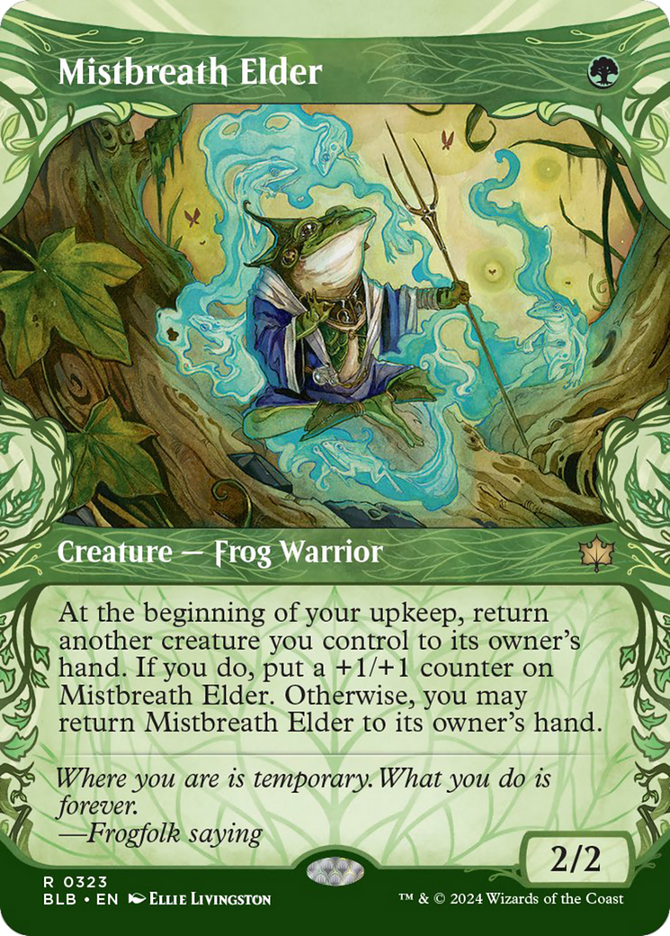 Mistbreath Elder (Showcase) [Bloomburrow] | Odin's Place
