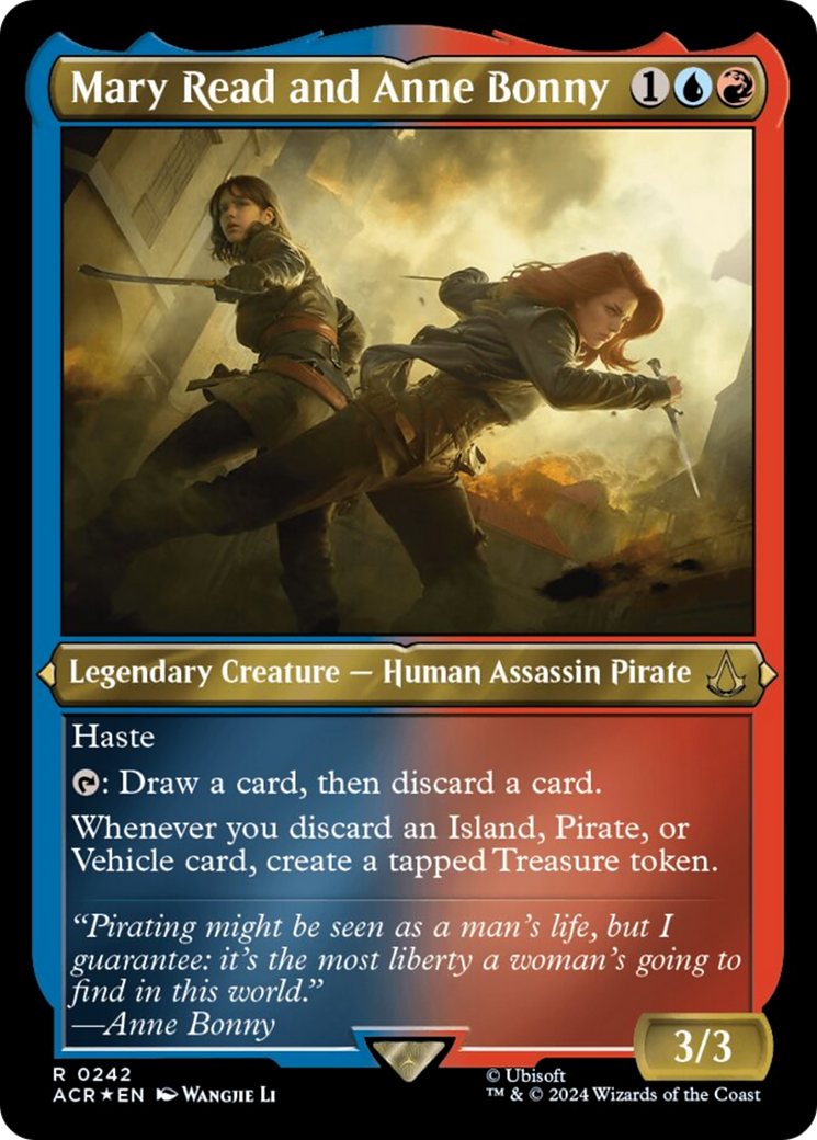 Mary Read and Anne Bonny (Foil Etched) [Assassin's Creed] | Odin's Place