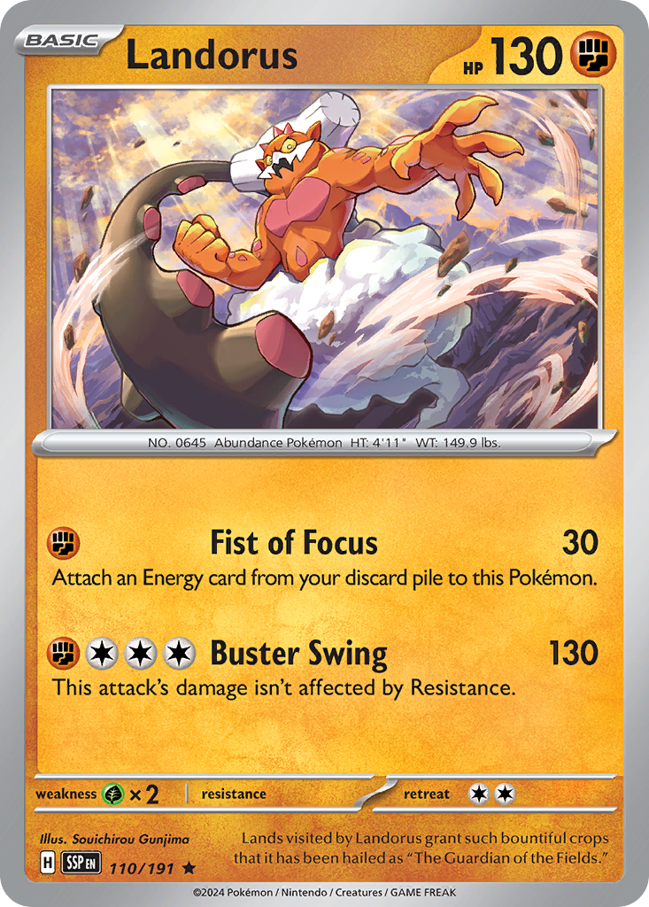 Landorus (110/191) [Scarlet & Violet: Surging Sparks] | Odin's Place
