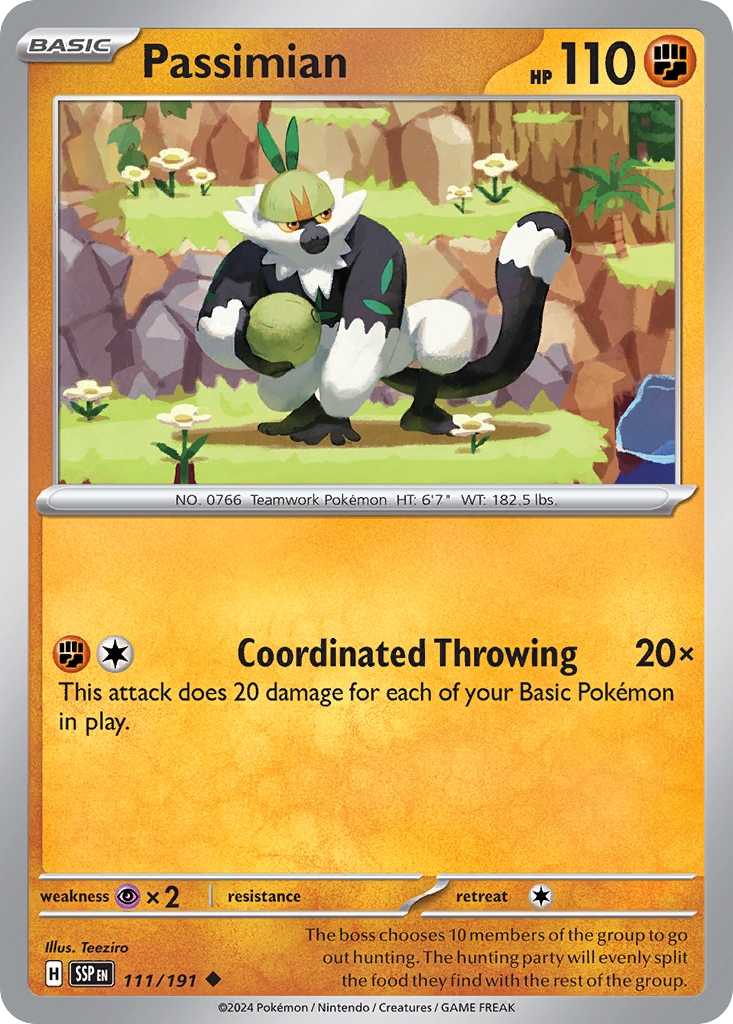 Passimian (SWSH115) (Staff Prerelease Promo) [Sword & Shield: Black Star Promos] | Odin's Place