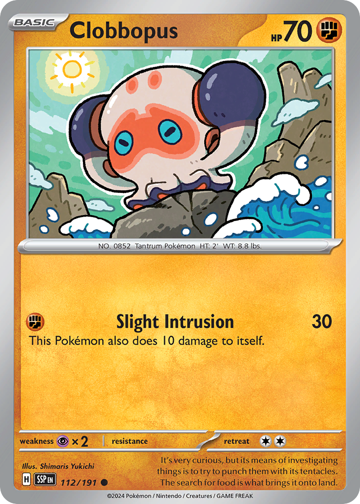 Clobbopus (112/191) [Scarlet & Violet: Surging Sparks] | Odin's Place