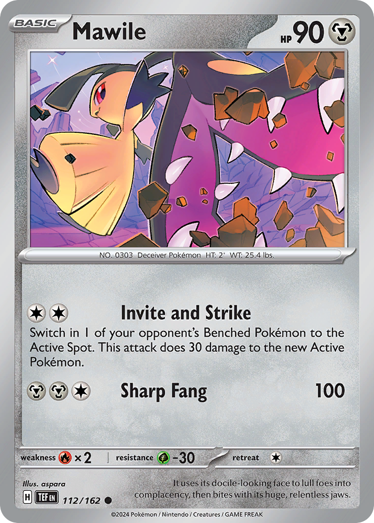 Mawile (112/162) [Scarlet & Violet: Temporal Forces] | Odin's Place