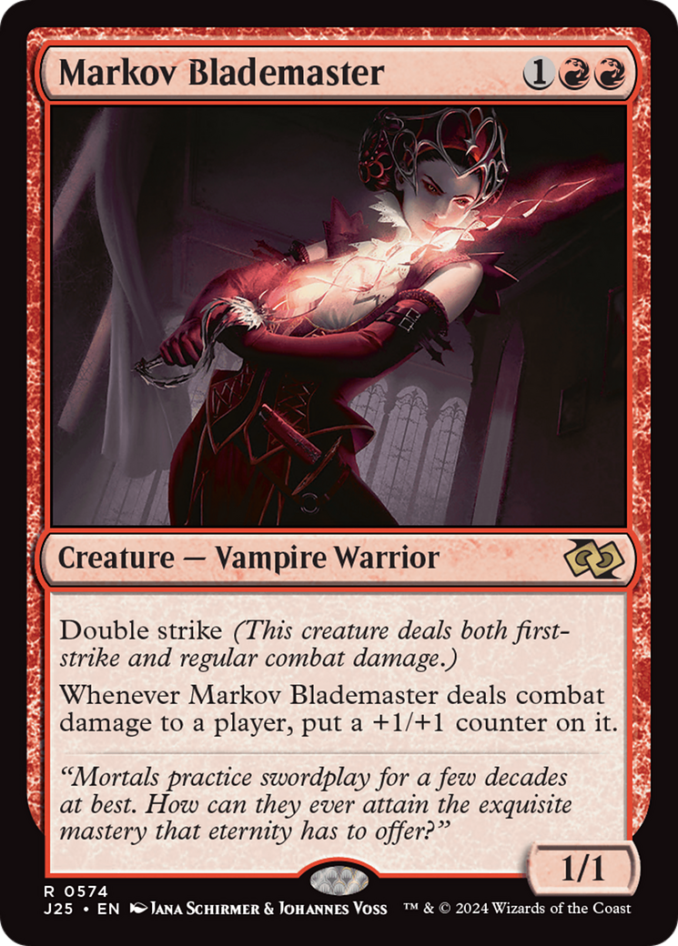 Markov Blademaster [Foundations Jumpstart] | Odin's Place