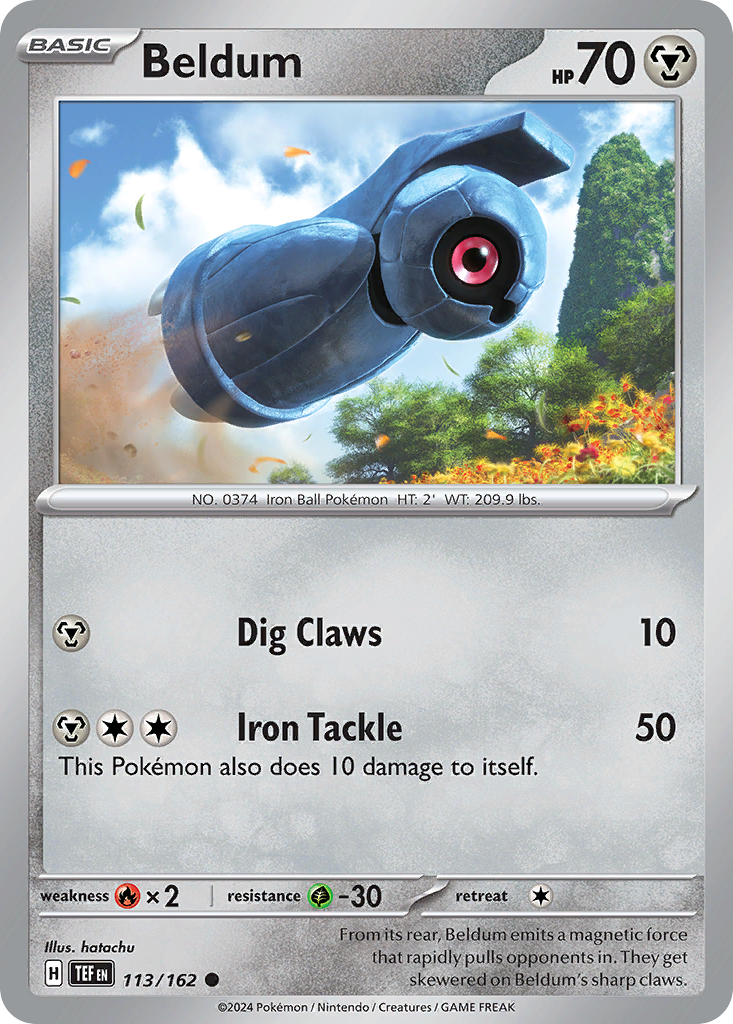 Beldum (113/162) [Scarlet & Violet: Temporal Forces] | Odin's Place