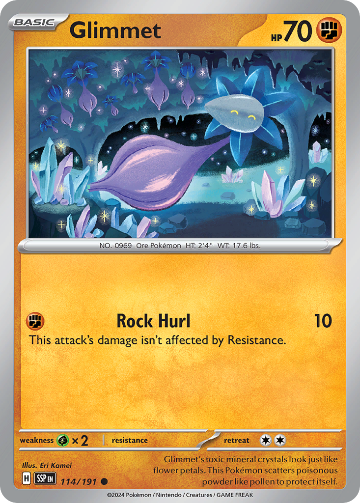 Glimmet (114/191) [Scarlet & Violet: Surging Sparks] | Odin's Place