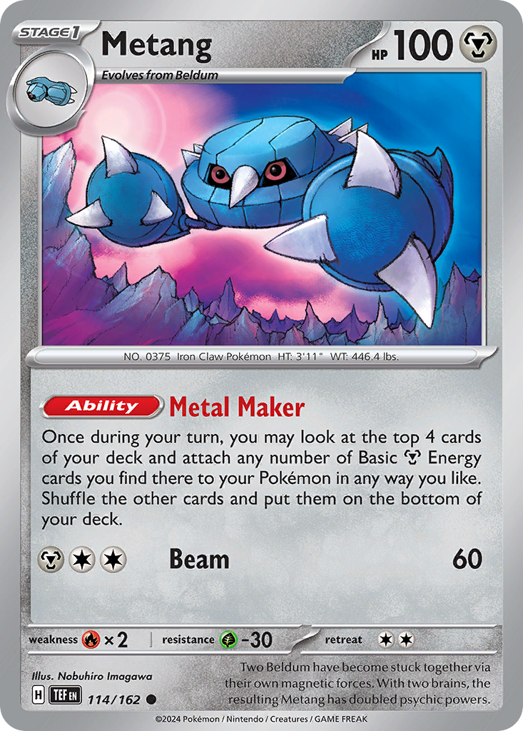 Metang (114/162) [Scarlet & Violet: Temporal Forces] | Odin's Place