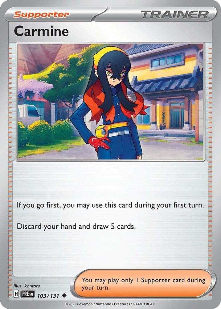 Carmine (103/131) [Scarlet & Violet: Prismatic Evolutions] | Odin's Place