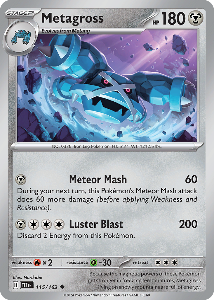 Metagross (115/162) [Scarlet & Violet: Temporal Forces] | Odin's Place