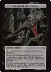 You Cannot Hide from Me (Full Art) [Duskmourn: Archenemy] | Odin's Place