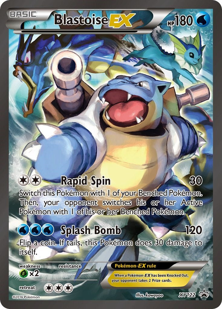Blastoise EX (XY122) (Jumbo Card) [XY: Black Star Promos] | Odin's Place