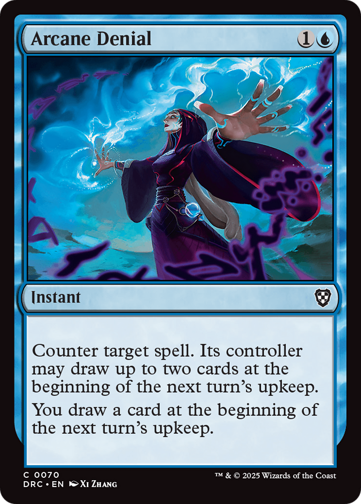 Arcane Denial [Aetherdrift Commander] | Odin's Place
