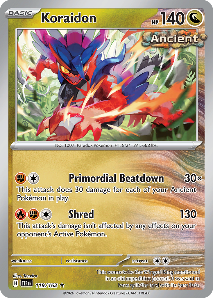 Koraidon (119/162) [Scarlet & Violet: Temporal Forces] | Odin's Place