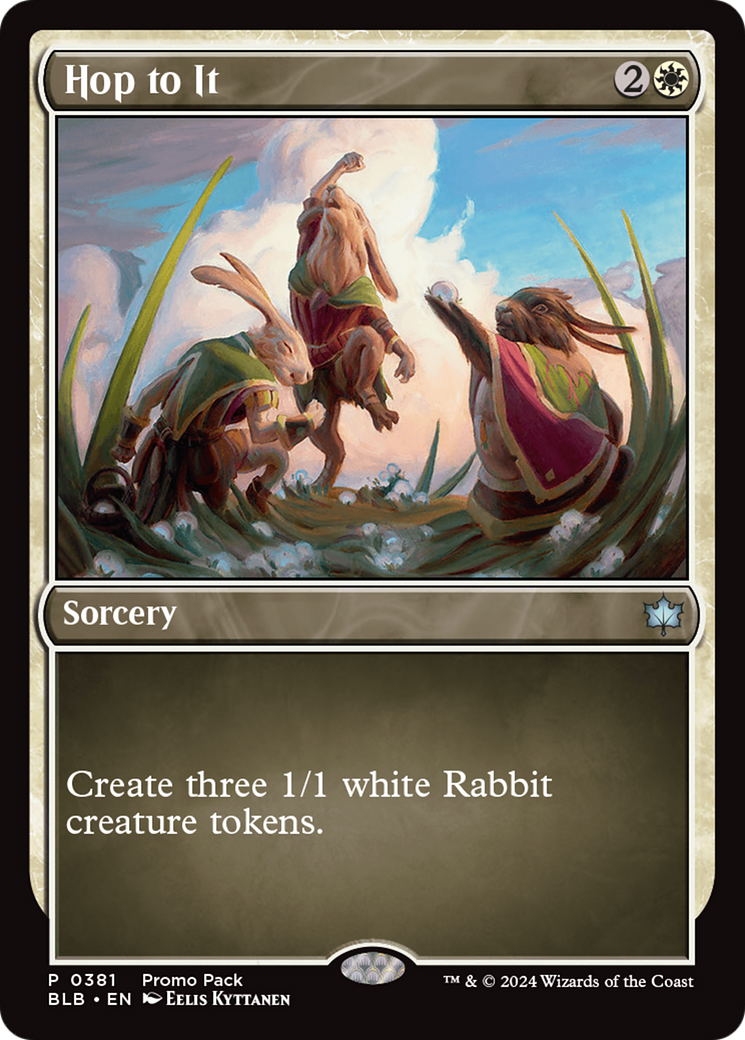 Hop to It [Bloomburrow Promos] | Odin's Place