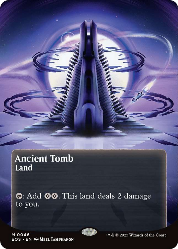 Ancient Tomb (0046) (Borderless) [Edge of Eternities: Stellar Sights] | Odin's Place