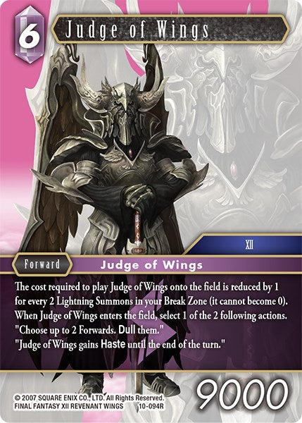 Judge of Wings [Opus X] | Odin's Place