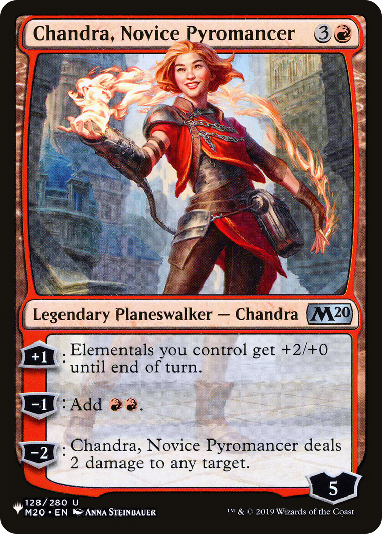 Chandra, Novice Pyromancer [The List] | Odin's Place