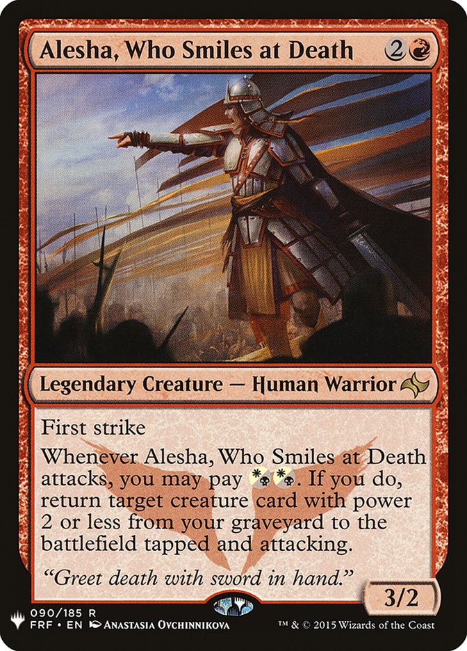 Alesha, Who Smiles at Death [The List] | Odin's Place
