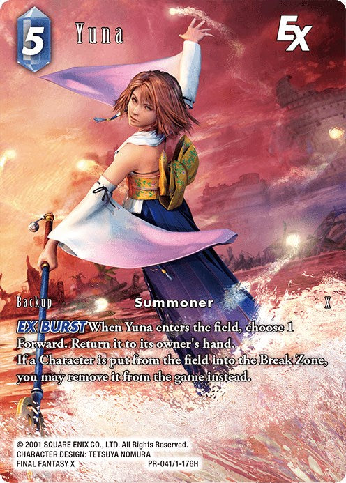 Yuna EX [Opus I Promo Cards] | Odin's Place