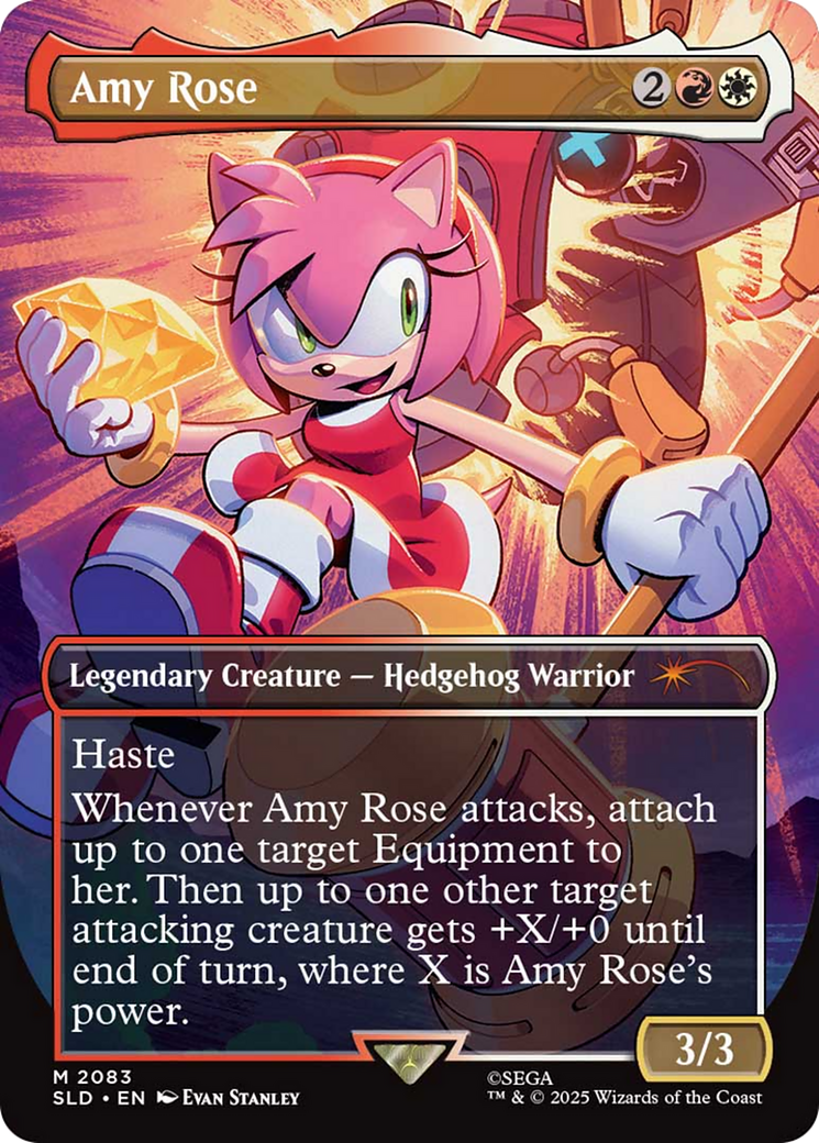 Amy Rose (Rainbow Foil) [Secret Lair Drop Series] | Odin's Place