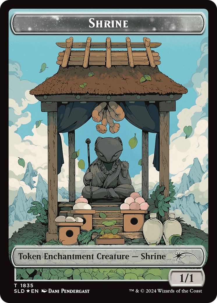Shrine Token (Rainbow Foil) [Secret Lair: From Cute to Brute Tokens] | Odin's Place